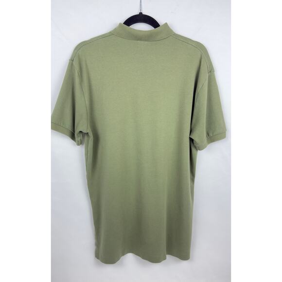 Polo Ralph Lauren Men's Custom Fit Tea Green Shirt Purple Pony - Picture 2 of 3